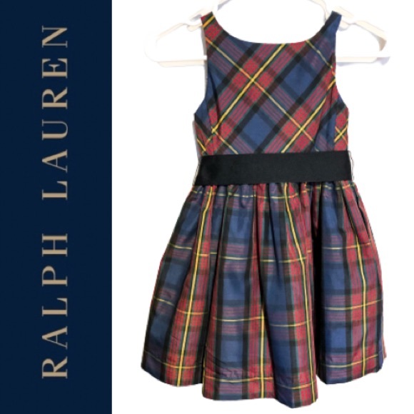 Ralph Lauren Other - Ralph Lauren Girls Formal Dress, Red Plaid - 6G